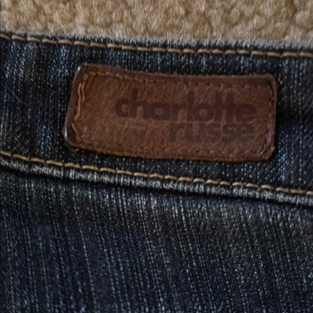 Charlotte Russe Blue Skinny Jeans Classic Style - Picture 4 of 4